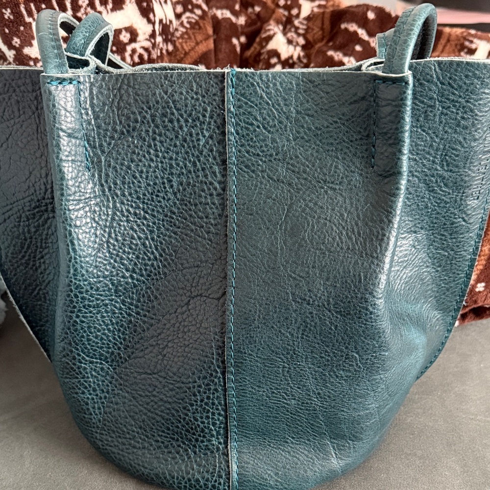 Portland leather goods small Devan tote